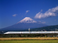 mt fuji bullet train